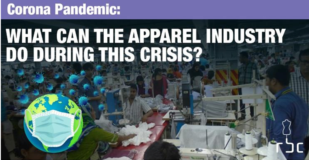 Corona Pandemic : What can the apparel  industry do during this Crisis